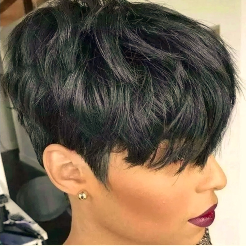 🌹Pixie Cut Human Hair Wig